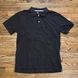 GAP Men’s Brown Polo Shirt Size M Classic Fit 2 Button Cotton